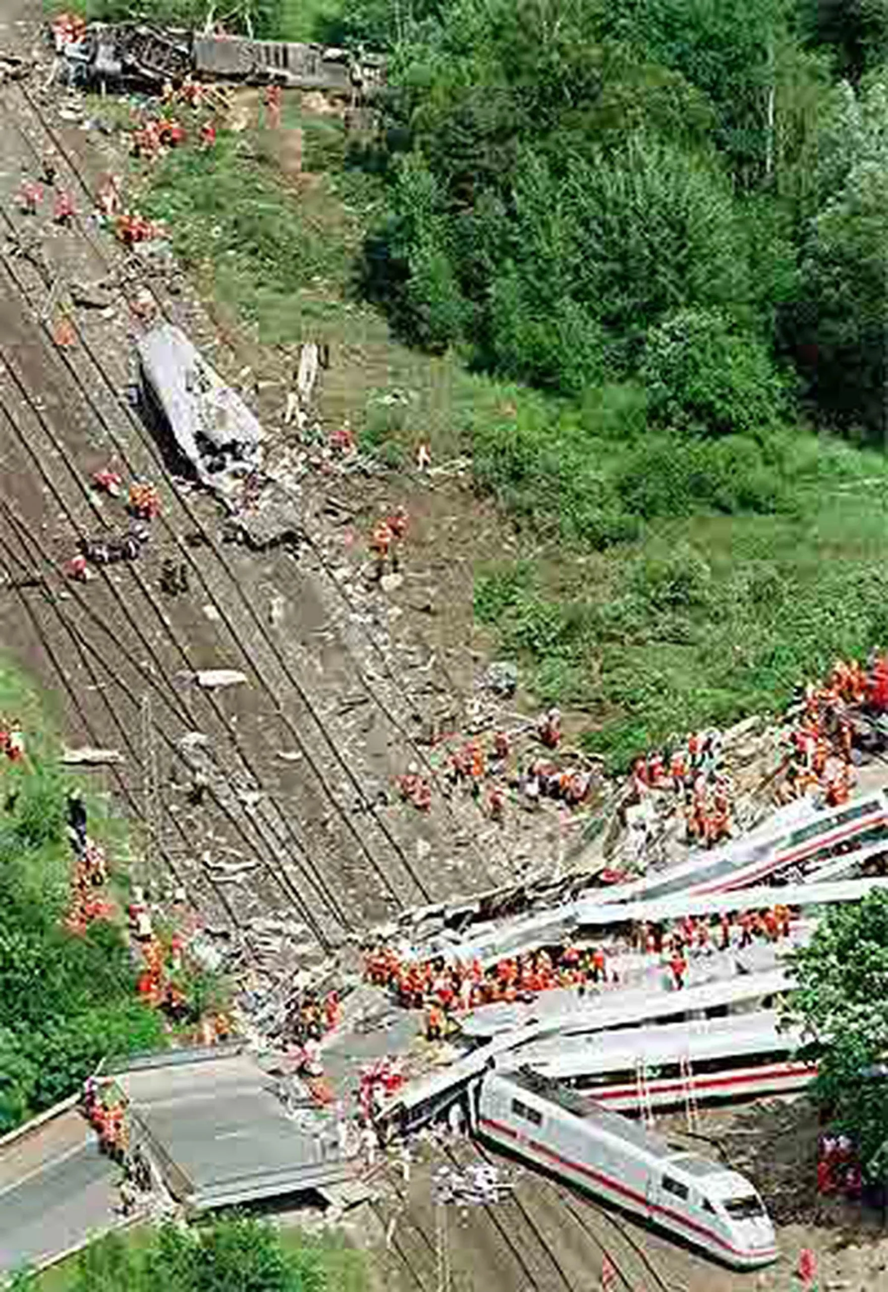accidente ferroviario de eschede - Dónde ocurrió el peor accidente de tren bala
