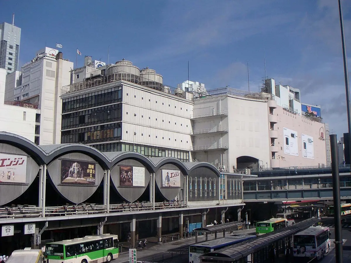 estacion ferrocarril jtokio antigua - Dónde se encuentra la estación de Shibuya