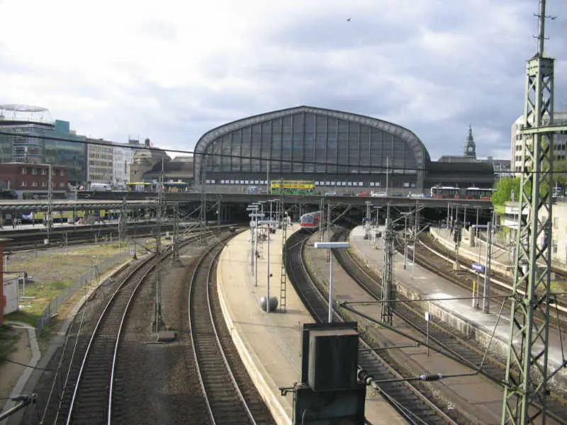 estacion central tren hamburgo - Dónde se halla la ciudad de Hamburgo