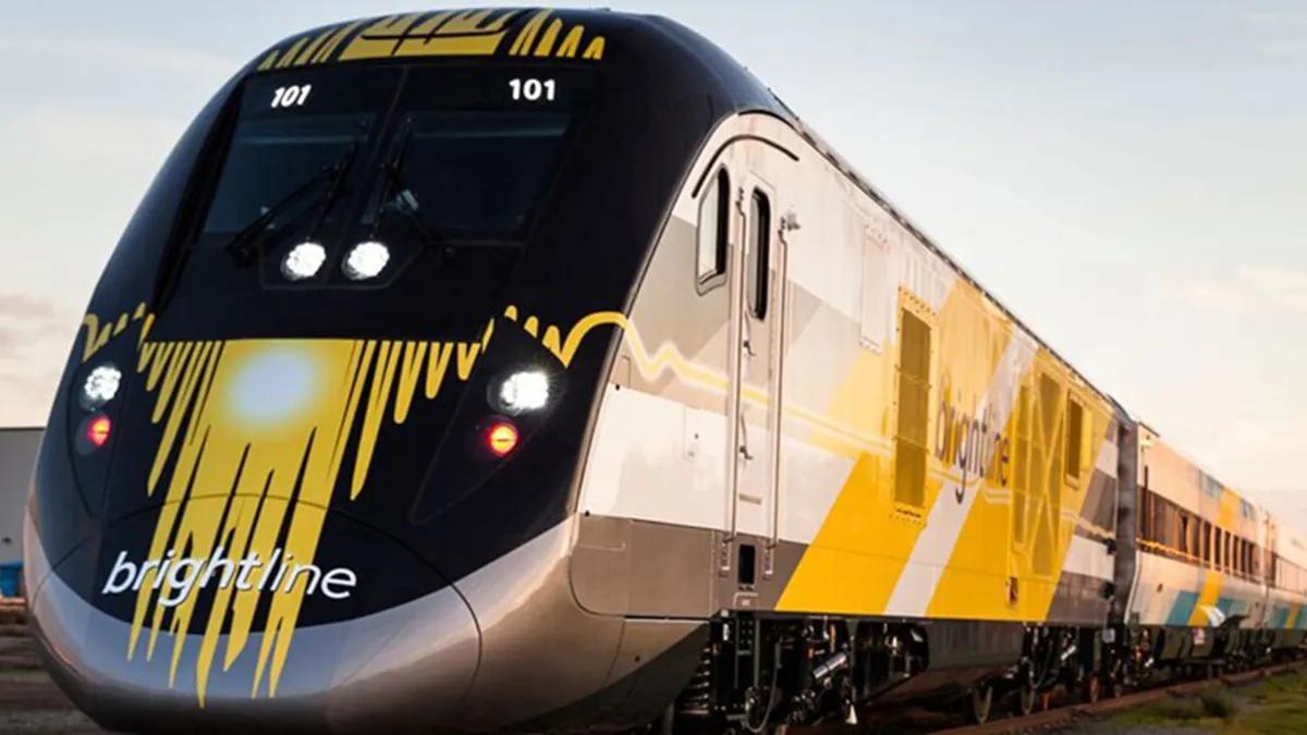 tren brightline - Dónde se toma el tren Brightline
