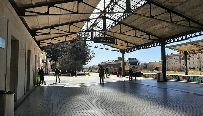 estacion de tren cuenca - Dónde te deja el AVE en Cuenca