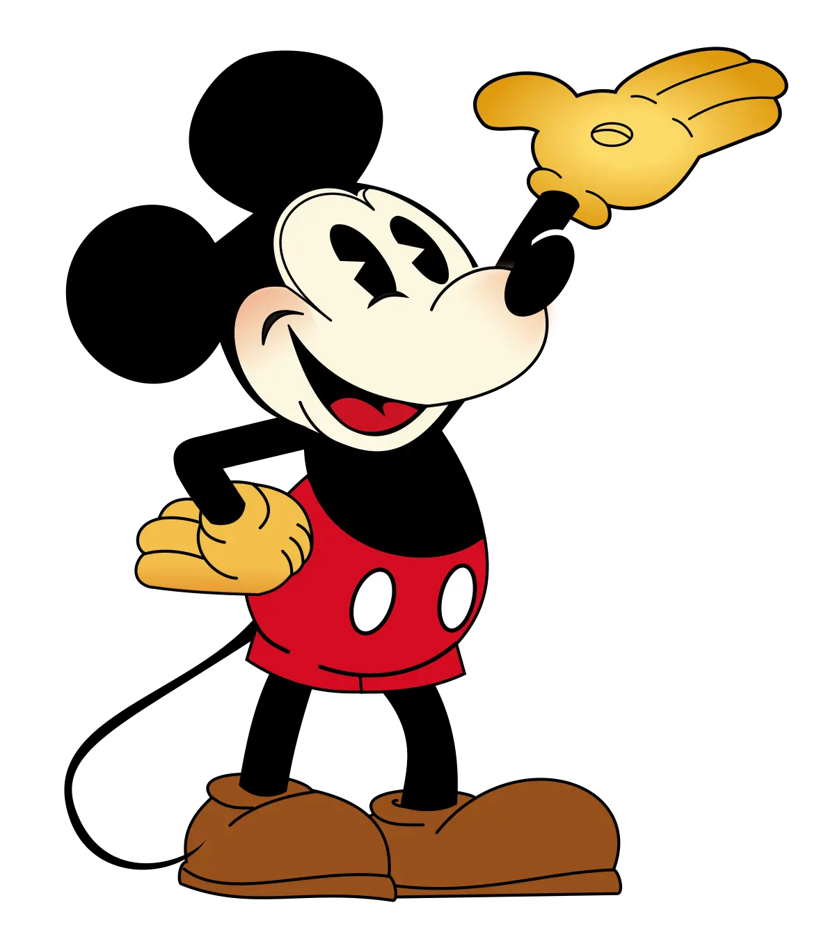 tren de mickey mouse - Dónde trabaja Mickey Mouse