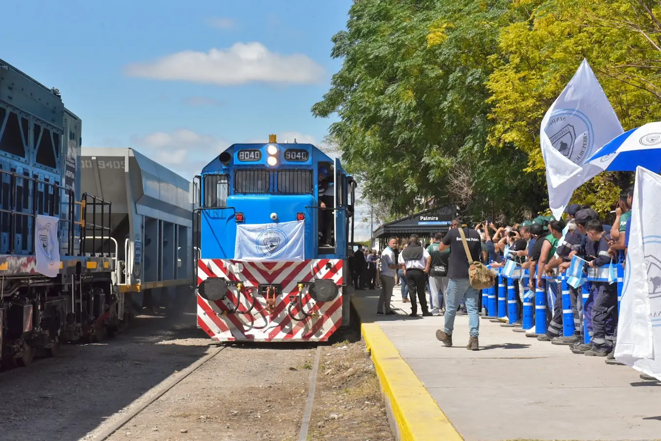 ferrocarril palmira - Qué día sale el tren a Justo Daract