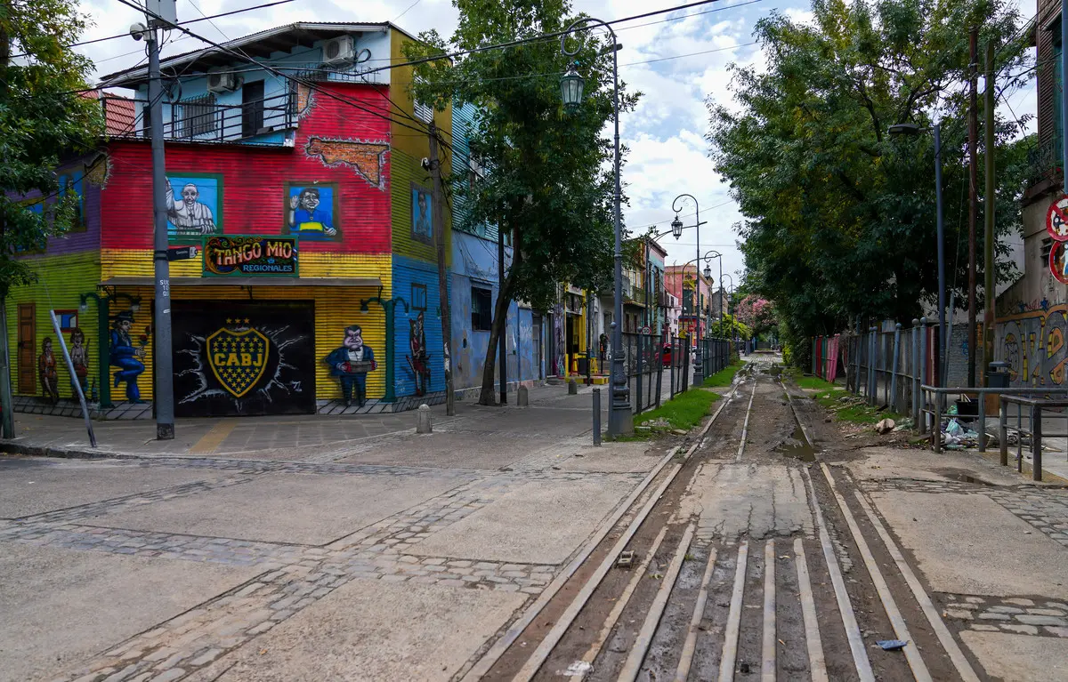 el caminito vias ferrocarril la boca - Qué días se puede ir a Caminito
