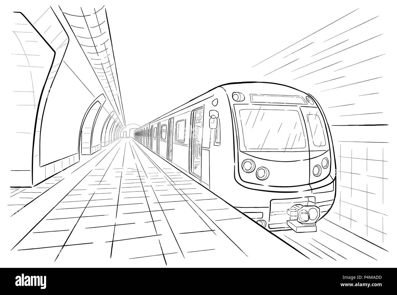 perspectiva tren - Qué es la técnica de la perspectiva