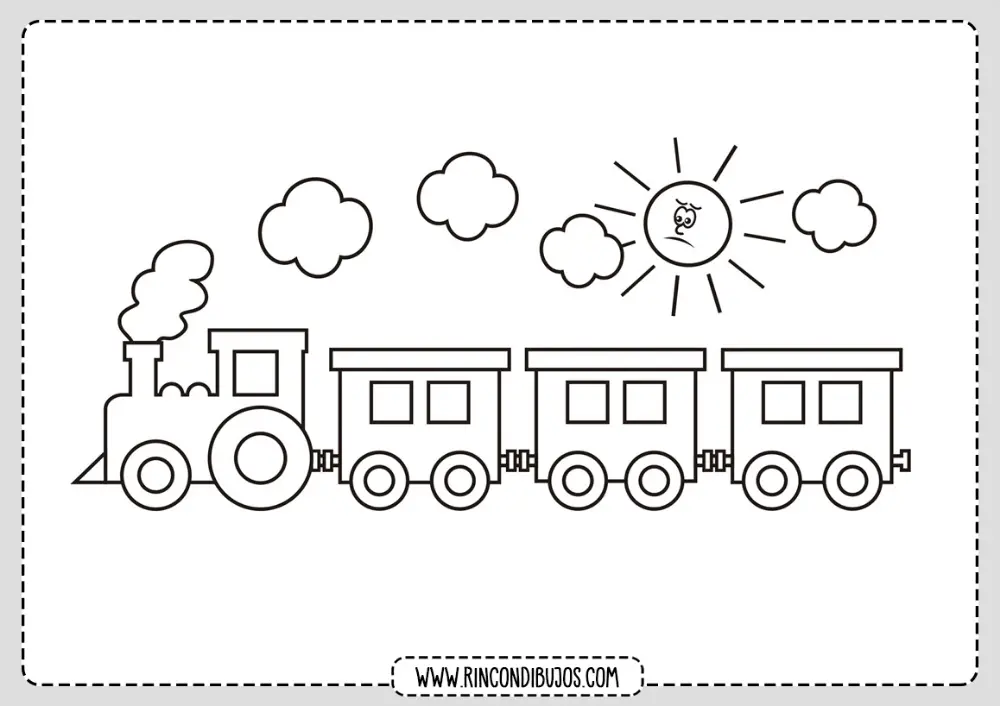 Qué es el ferrocarril dibujos para niños - Qué es una locomotora para niños que es el ferrocarril dibujos para niños - Qué es una locomotora para niños