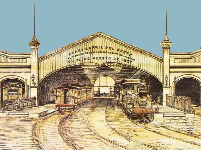 domingo faustino sarmiento y el ferrocarril - Qué fue lo más importante que hizo Domingo Faustino Sarmiento