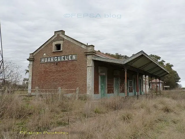 huanguelen localidad ferrocarril - Qué hacer en Huanguelén