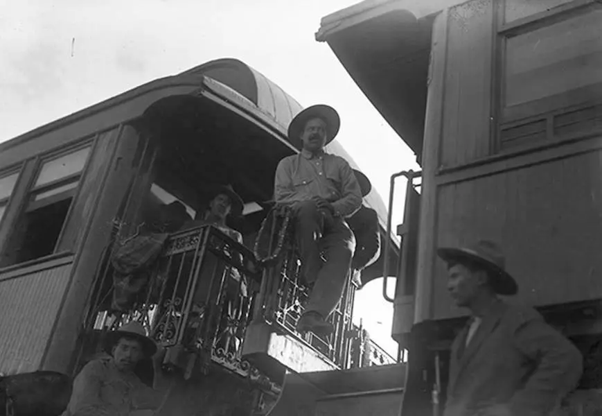 imagenes de la revolucion mexicana de villa en el ferrocarriles - Qué hicieron los villistas en la Revolución Mexicana