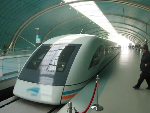 ferrocarriles magneticos el metro imagenes - Qué países tienen tren de levitación magnética