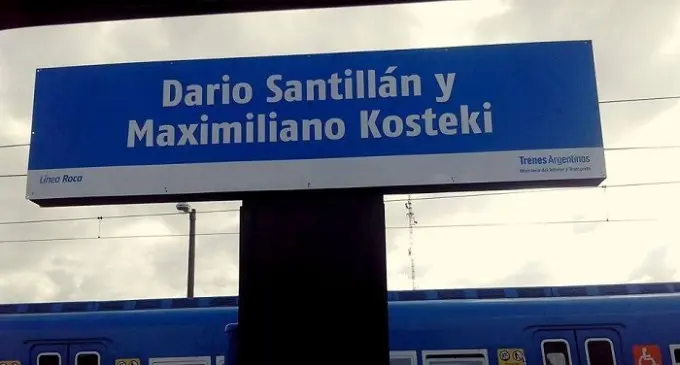 estacion ferrocarril dario y maxi - Qué pasó el 26 de junio de 2002