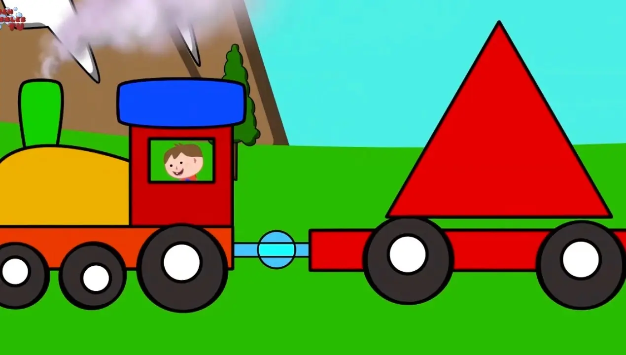 Tren con figuras geométricas: Un juego de estimulación temprana - Que se estimula con las figuras geométricas tren con figuras geometricas - Que se estimula con las figuras geométricas