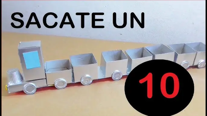 como hacer un tren con cajas de leche - Qué se puede hacer con la caja de cartón de leche