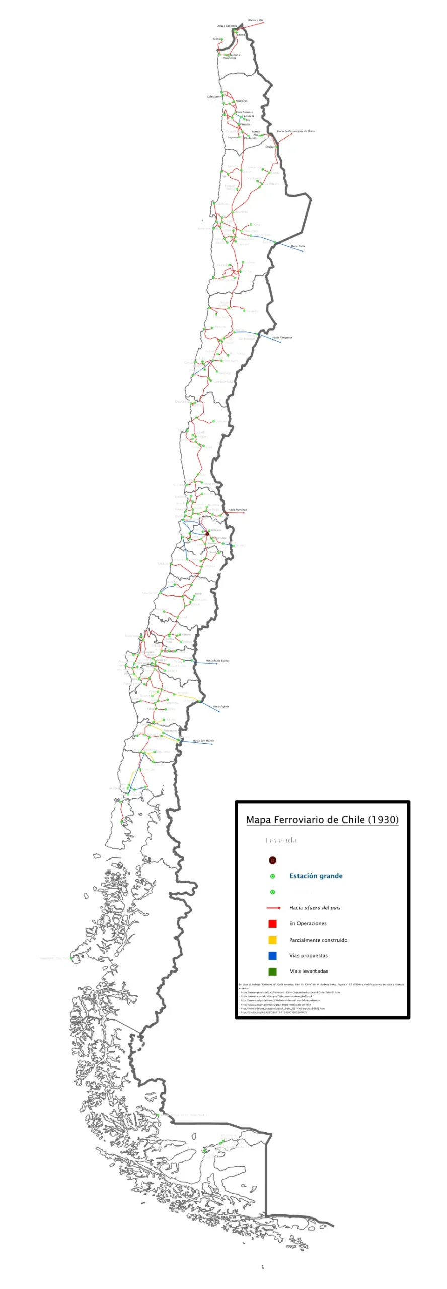 mapa ferrocarriles dr chile - Qué significa EFE trenes de Chile