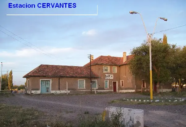 Ciudad de Cervantes Río Negro: Estación del Ferrocarril - Qué significa el nombre de mainque ciudad de cervantes rio negro estacion del ferrocarril - Qué significa el nombre de mainque