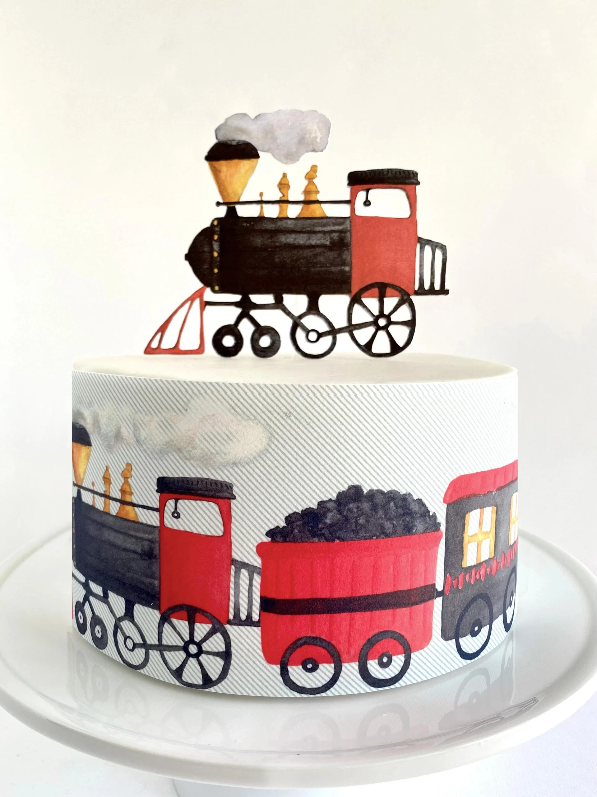 pastel en forma de tren - Qué son los rellenos en pastelería