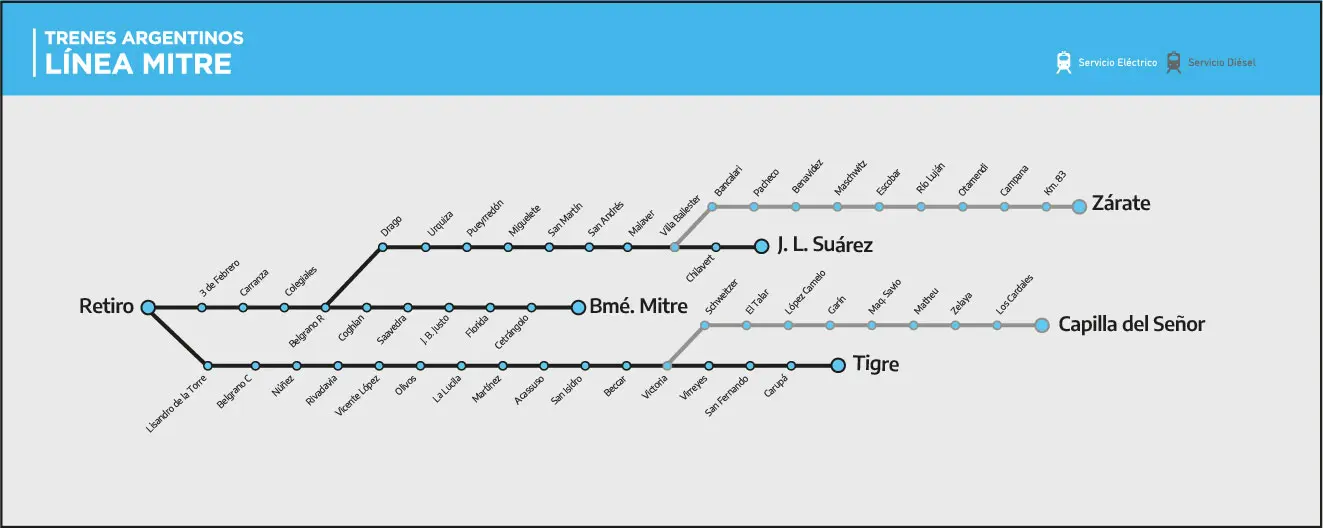 como ir al tigre en tren - Qué subte tomar para ir a Tigre