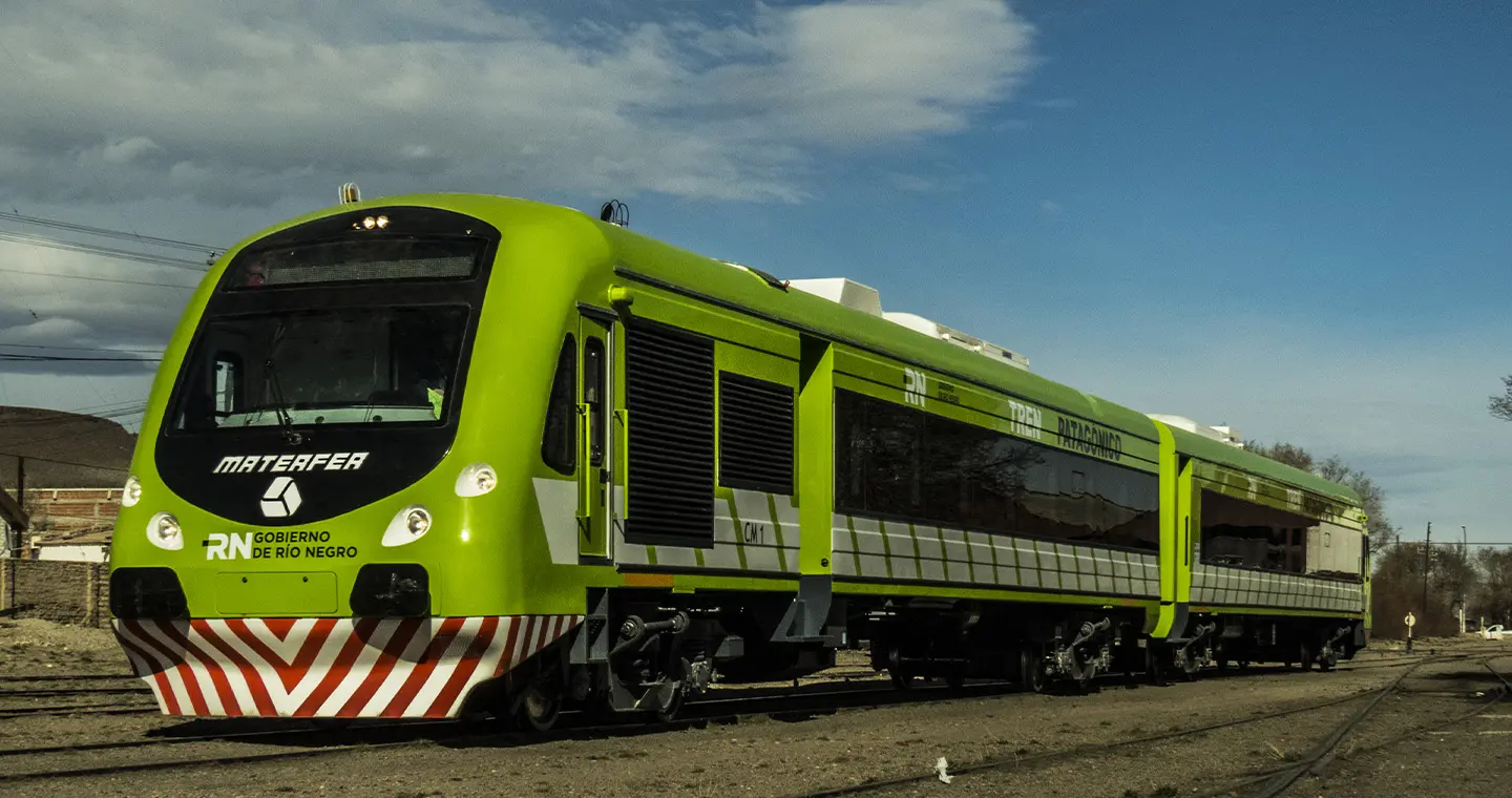 ferrocarril rio negro - Qué tren llega a Río Negro