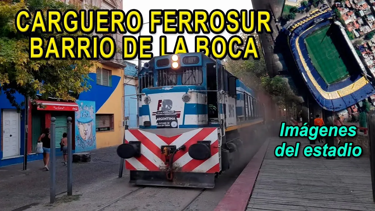 boca vias ferrocarril - Qué tren pasa por al lado de la Bombonera