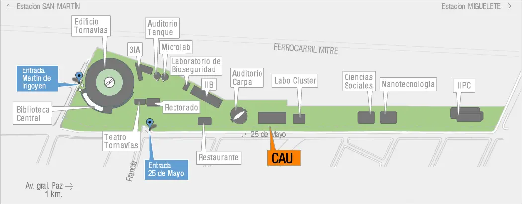 Instituto Ferroviario Unsam: Ubicación y cómo llegar - Qué tren pasa por la Unsam instituto ferroviario unsam ubicacion - Qué tren pasa por la Unsam