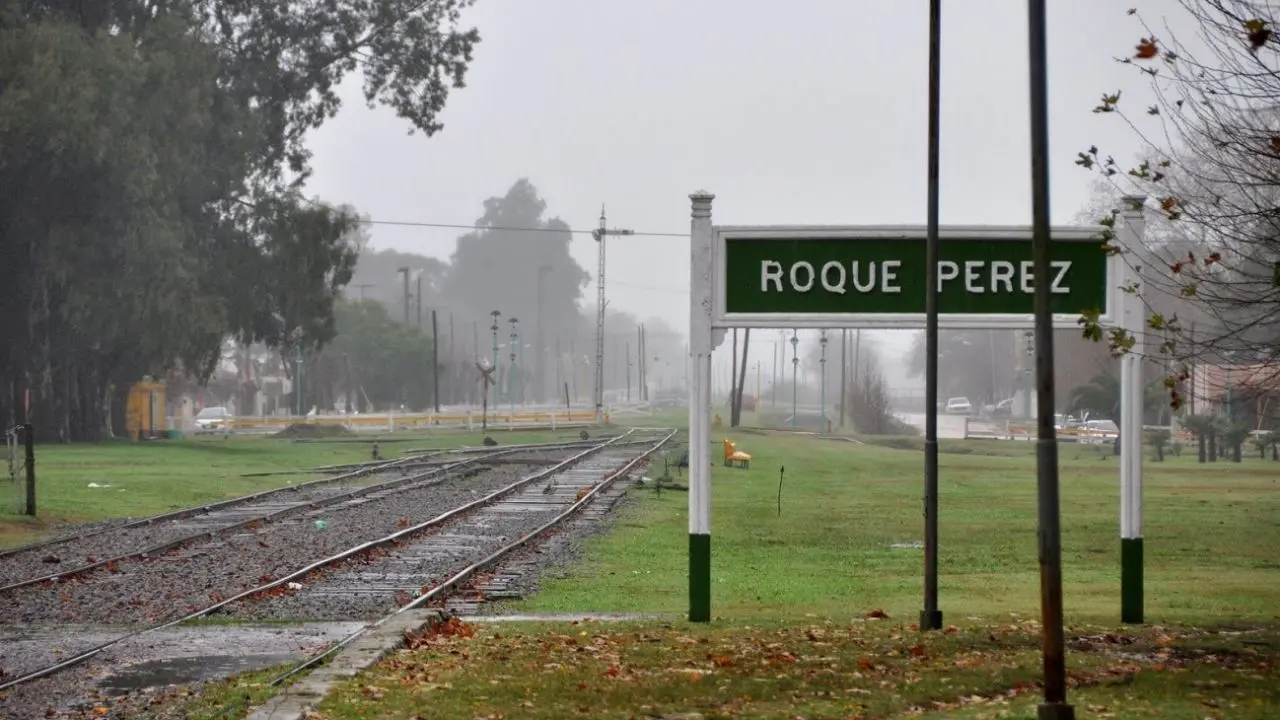 funciona el ferrocarrilo roque perez - Qué tren va a Roque Pérez