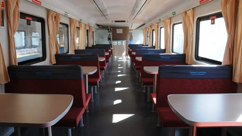 ferrocarriles argentinos coche comedor precios - Que venden en el comedor del tren a Mar del Plata