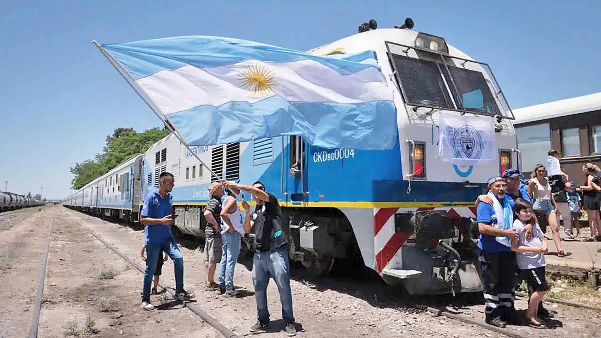 ferrocarriles argentinos bandera argentina - Quién es el dueño del ferrocarril argentino