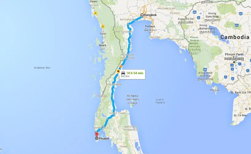 tren bangkok phuket - Which is better Bangkok or Phuket